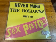 LP NEW SEALED ITALY 1979 Sex Pistols ‎– Never Mind The Bollocks Here's The