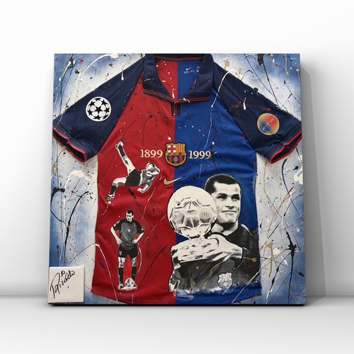Custom rivaldo barcellona - rivaldo,