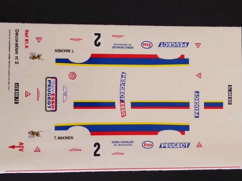 Decal peugeot 104 zs - -,