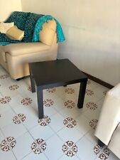 tavolino basso, nero 55x55 cm 