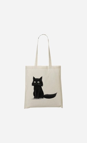 Borsa tote gatto - -, seduto
