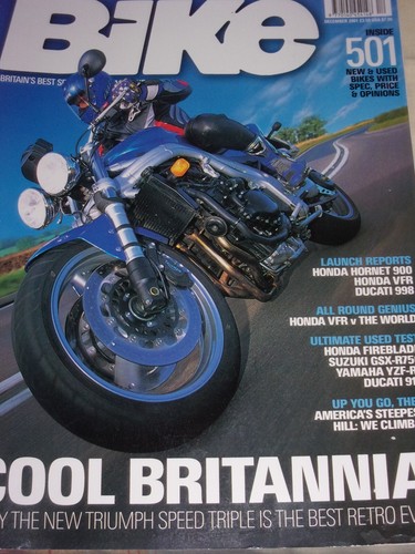 Bike ducati 998 honda - 12/01,