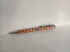 PENNA A SFERA IN LEGNO FATTA A