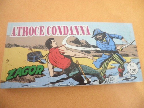Zagor fumetto anastatica - zagor,