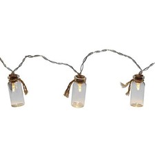 STRINGA DI 10 MINI VASETTI CON
