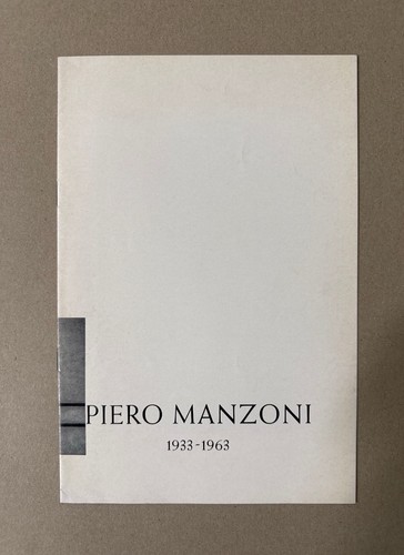 Piero manzoni 1933 1963 - piero, manzoni,