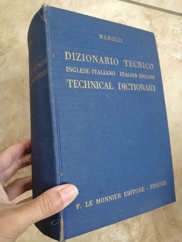 Marolli dizionario tecnico - -,
