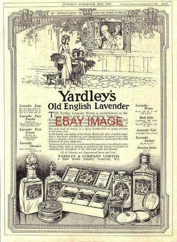 Advert yardley old english - yardley,