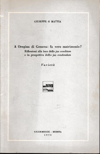 Oregina genova fu - genova:, vero