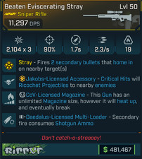 Borderlands 4✅Stray Sniper