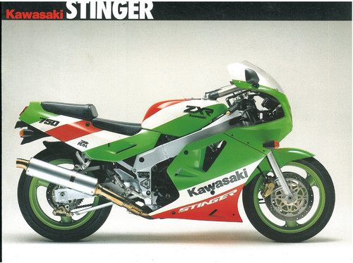 Brochure kawasaki zxr 750 - zxr,