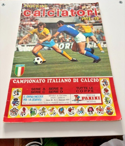 Panini calciatori 1972 - panini, 1972-73