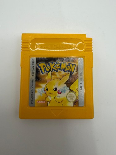 Pokemon giallo nintendo game - giallo,