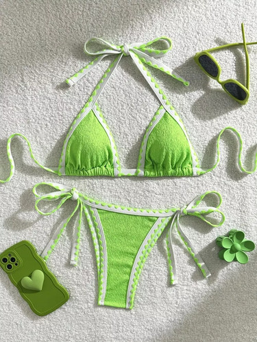 Bikini donna verde - bikini,
