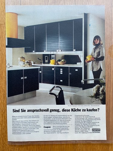 1973 poggenpohl cucina design - 1973,