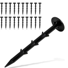 Chiodi ancoraggio Telo Pacciamatura fino a 100 pezzi Picchetti per Orto Giardino