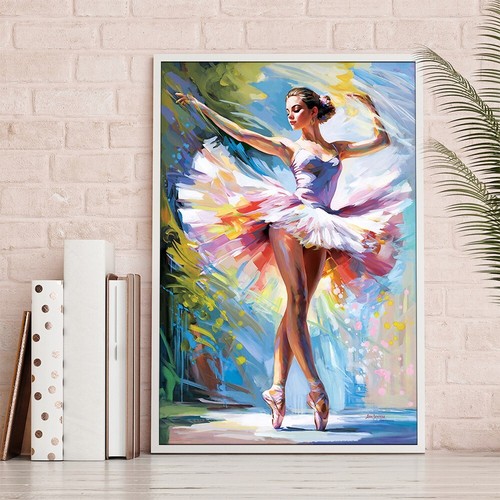 Ballerina colorata ballerina