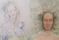 QUADRO MODERNO DIPINTO TECNICA