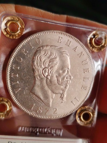 Lire 1872 milano spl - , spl+/fdc