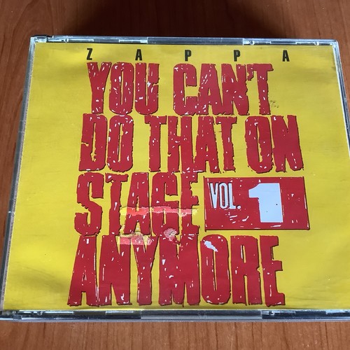 Zappa you can that on - can't,