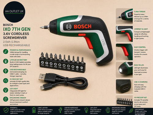 Bosch ixo generazione 6v - bosch, 7a