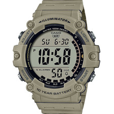 Casio Men's Beige Digital