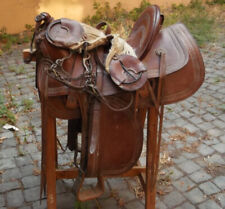 sella texana cuoio 1943 completa di accessori