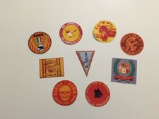 ROMA 9 ADESIVI ULTRAS PEGATINAS STICKERS-SOCCER.COM MODS FEDAYN VECCHIA GUARDIA