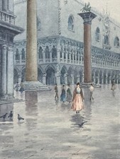 Acquerello Venezia Piazza San