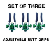 3 mozziconi in alluminio