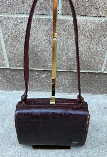 Borsa rigida vintage anni - , 50