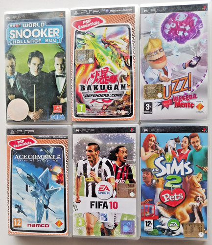 Lotto giochi psp - lotto, nr