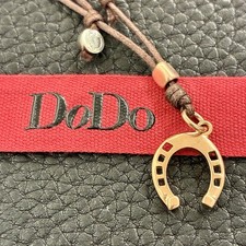 Dodo Pomellato Collana Ciondolo Ferro Di Cavallo Limited Edition Raro Oro Rosa