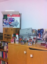 Amstrad 464 Plus praticamente nuovo, scatole originali, manuali e accessori.