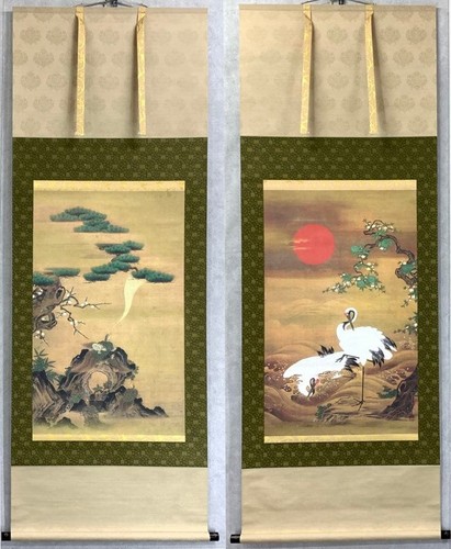 Coppia tartarughe gru fusanobu - coppia,