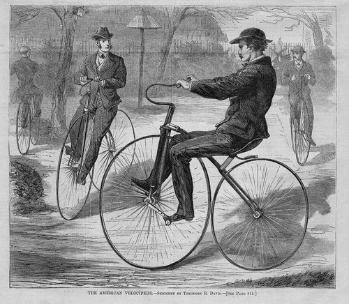 American velocipede bicicletta - american,