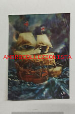 Cartolina Lenticolare da Collezione - 3D Postcard - Nave Veliero Inglese UK - 2 