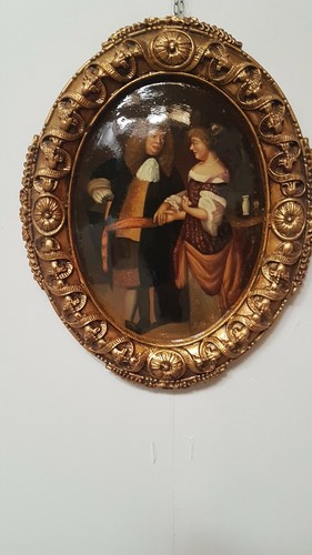 Quadro dipinto con cornice - quadro,