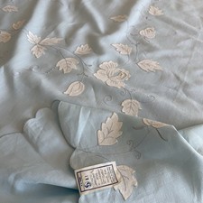 Vintage Linen Tablecloth Hand