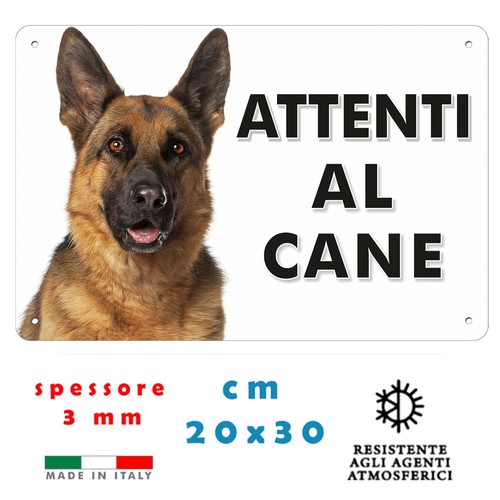 Cartello attenti cane - cane,