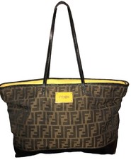 Fendi Zucca Vitello Elite Roll
