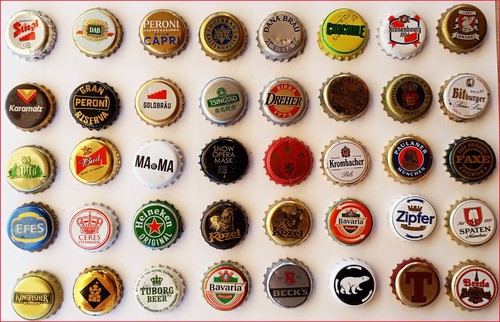 Tappi corona birre lotto - a,