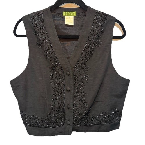 Esprit gilet nero - , vintage