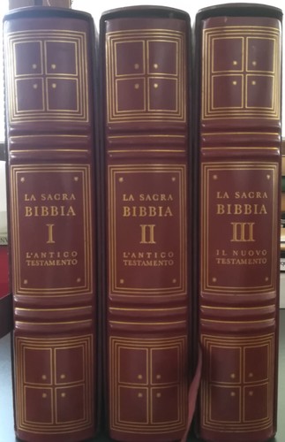 Sacra bibbia volumi - sacra, 3
