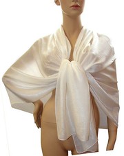 Elegante maxi SCIARPA in Seta