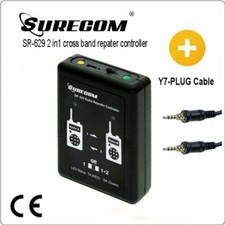 SURECOM SR629 2 in 1 Regolatore Ripetitore Duplex con Cavo YAESU VX-7R per Radio