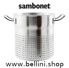 SAMBONET PROFESSIONALE Colapasta per pentola alta 24cm