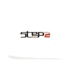 RICAMBIO 1 ADESIVO FREGIO STEP2RACE STEP 2 RACE STICKER MOTO AUTO SCOOTER CASCO