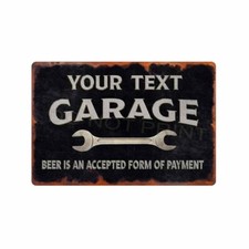Personalized Garage Rustic