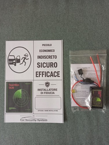 Antifurto per auto con sistema